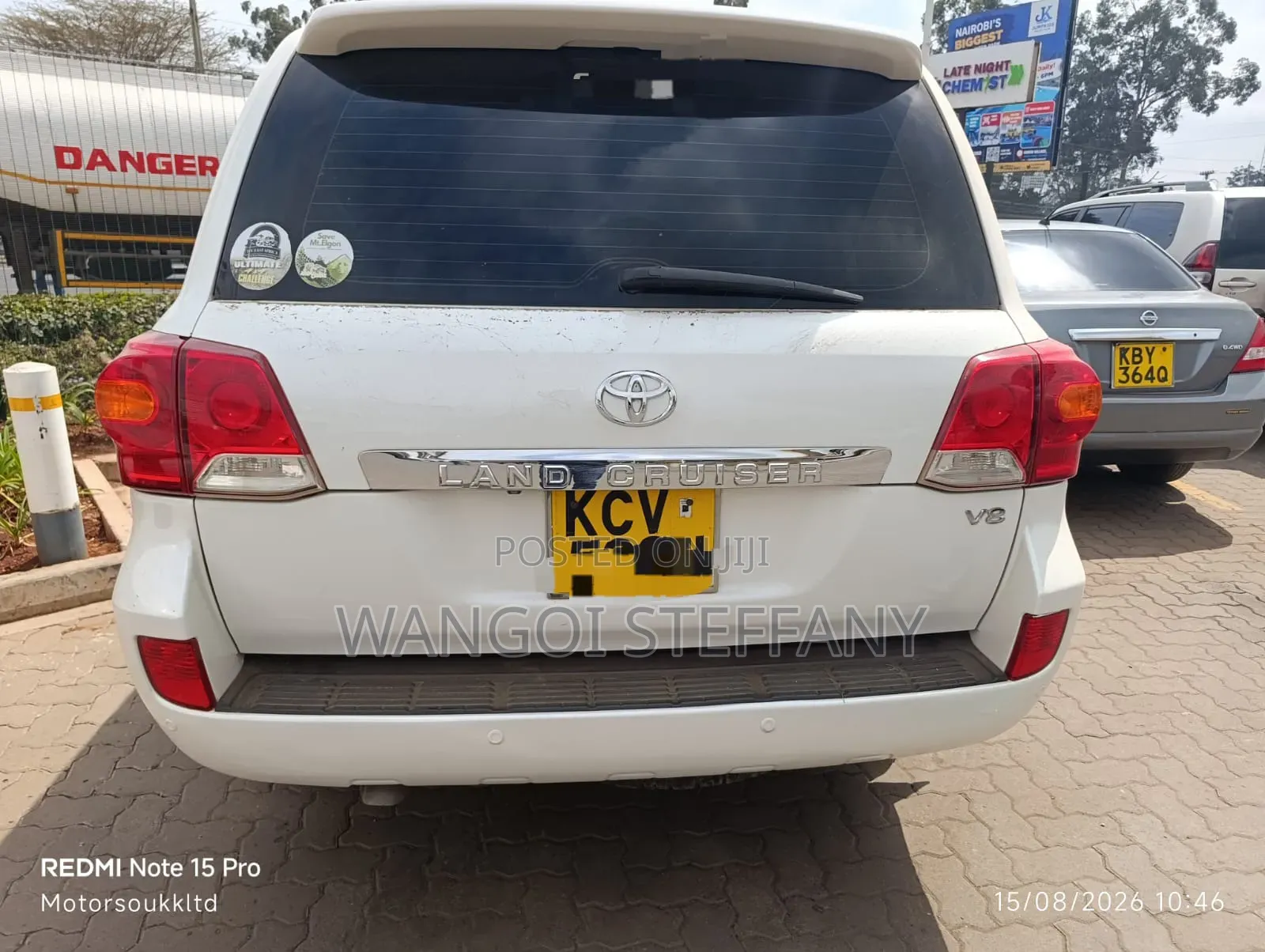 Toyota Land Cruiser 4.5 V8 DSL 2013 White