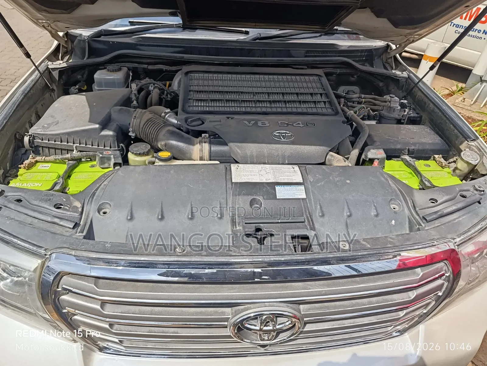 Toyota Land Cruiser 4.5 V8 DSL 2013 White