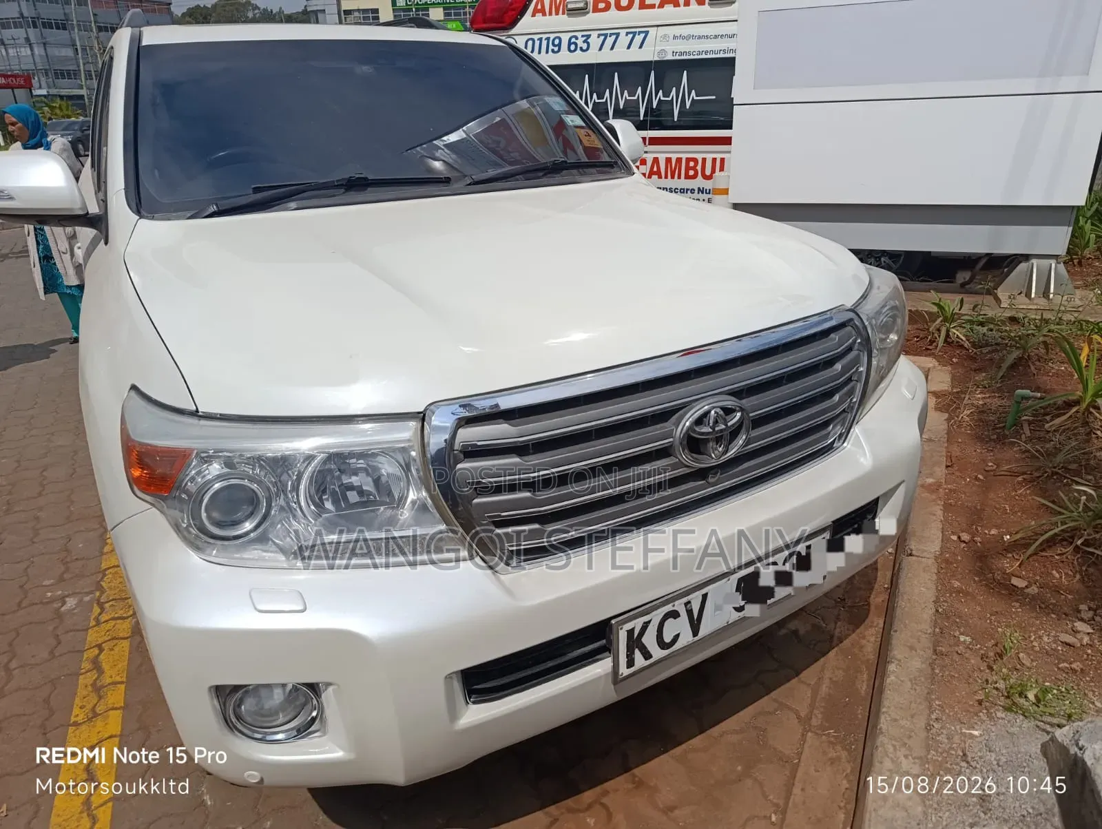Toyota Land Cruiser 4.5 V8 DSL 2013 White