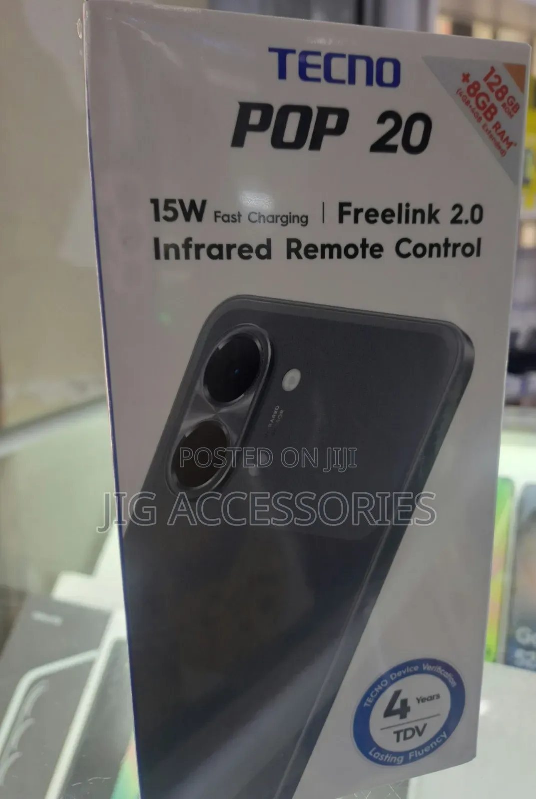 New Tecno Pop 20 128 GB Blue