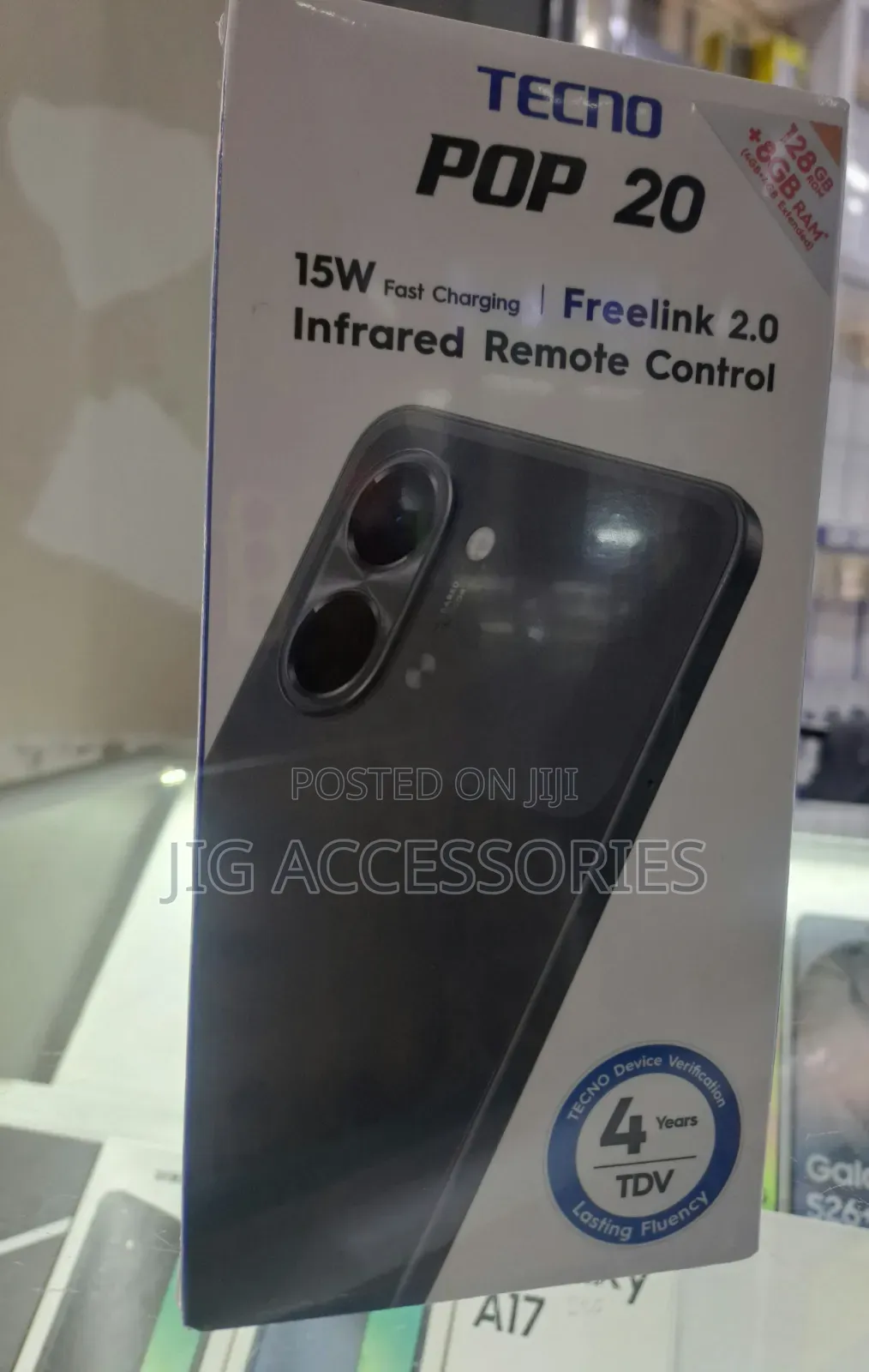 New Tecno Pop 20 128 GB Blue