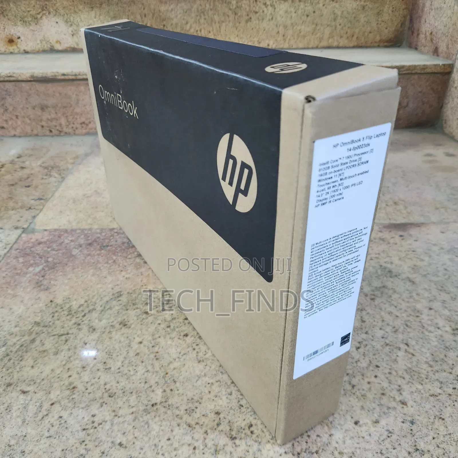 New Laptop HP OmniBook 5 Flip 14-fp0023dx 16GB Intel Core 7 SSD 512GB