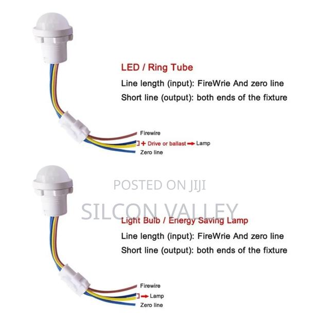 PIR Infrared Motion Sensor LIGHT Smart Switch Module FOR 250V AC - thumbnail 2