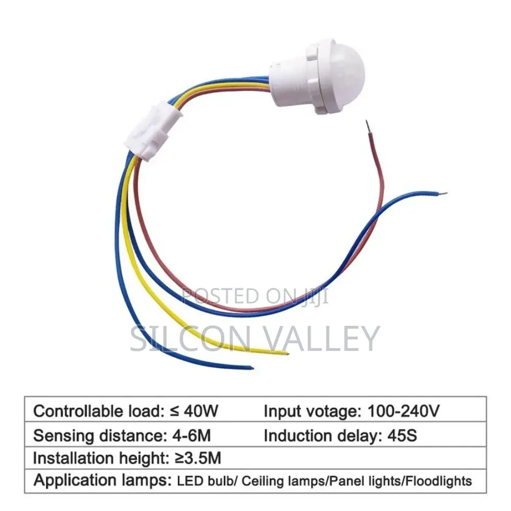 PIR Infrared Motion Sensor LIGHT Smart Switch Module FOR 250V AC