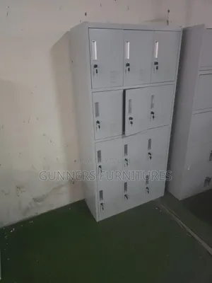 Modern 12 Lockers Steel Filing Cabinet