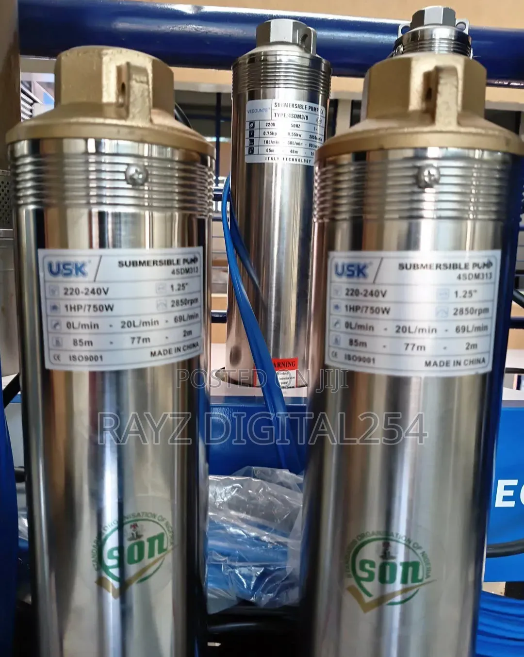 Original Usk 1hp Electric Submersible Water Pump