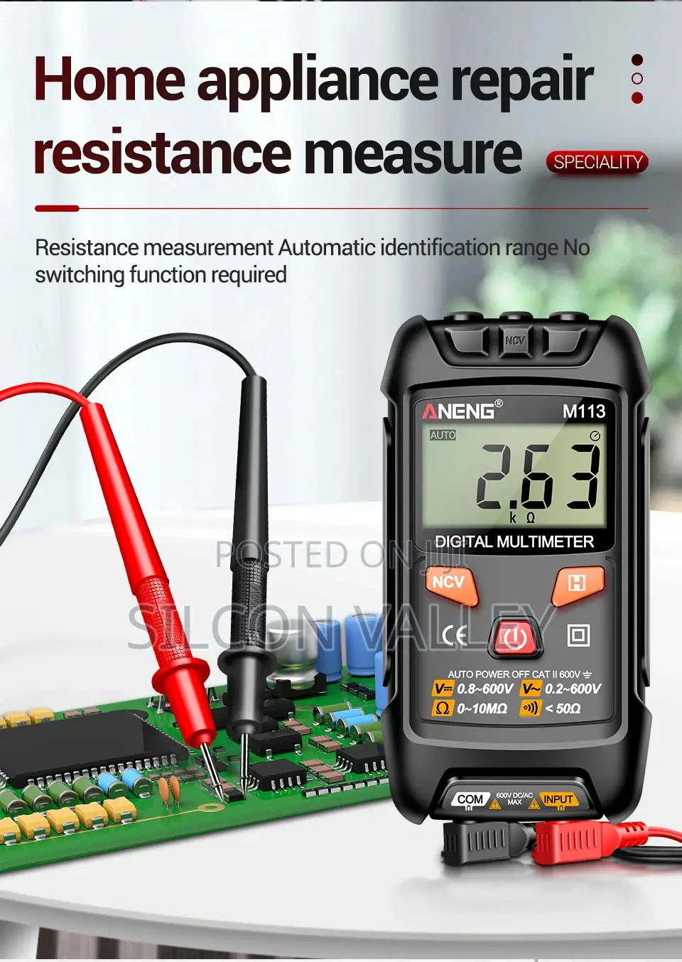 M113 Multimeter 1999 Count Digital