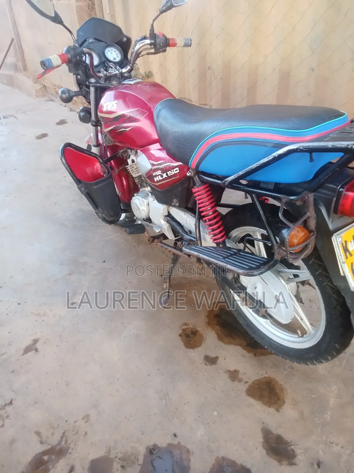 TVS HLX Plus ES 2021 Red