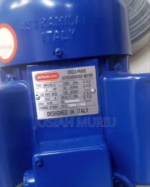 Astra Milano Electric Motor 2HP – Durable and Reliable Operation