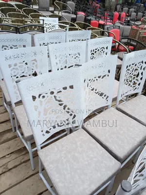 White Low Powder Coated Chairs