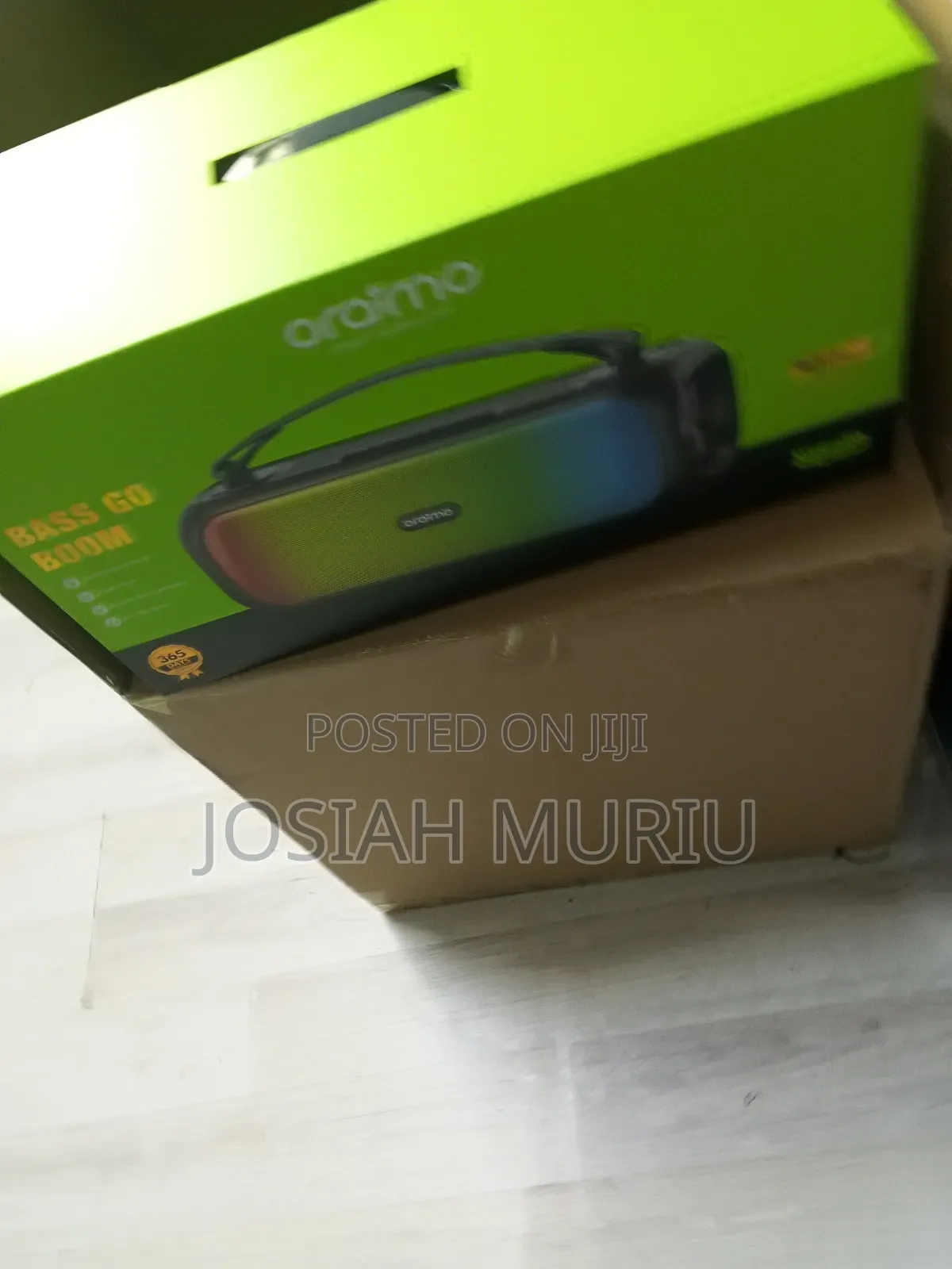 Oraimo SpaceBox Bluetooth Speaker With Dynamic LED Lights
