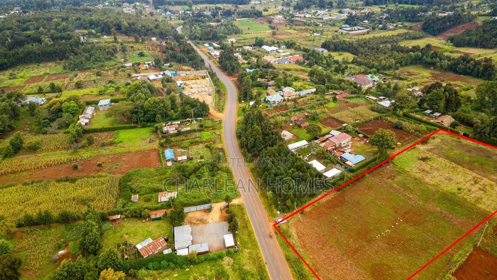 Fronting Tarmac 1/8 Acre Plots