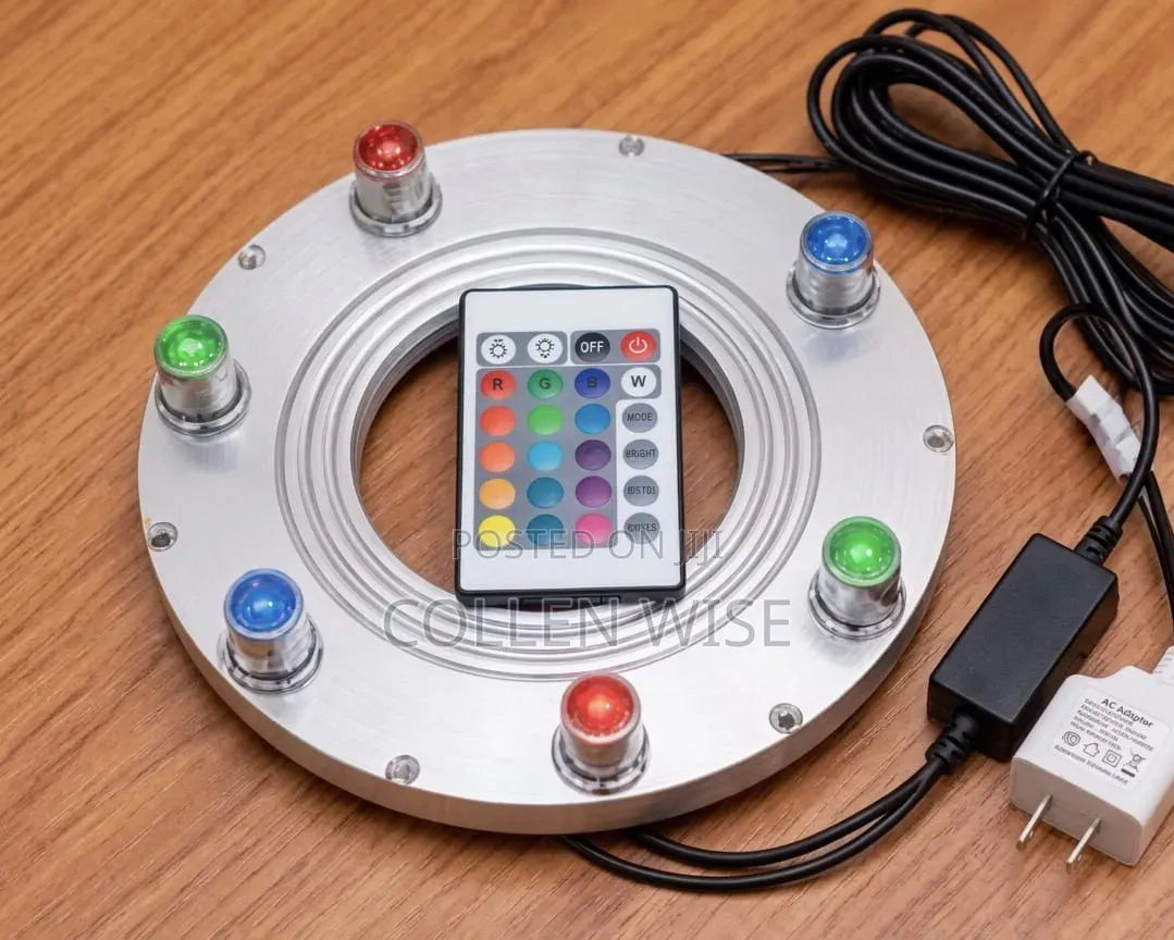 Fountain Ring Lights With Remote
