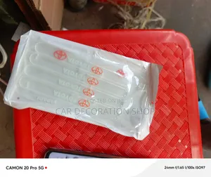 Transparent/Clear Branded Toyota Door Handle Bowl Sticker Self Adhesiv
