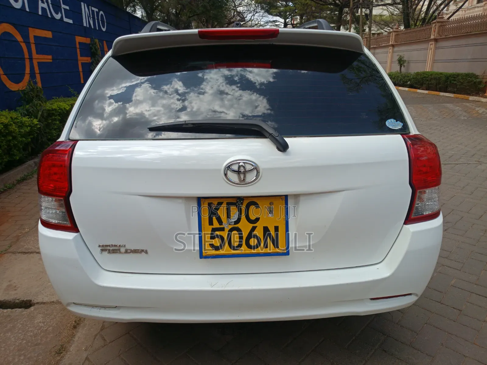 Toyota Corolla Fielder 2014 White