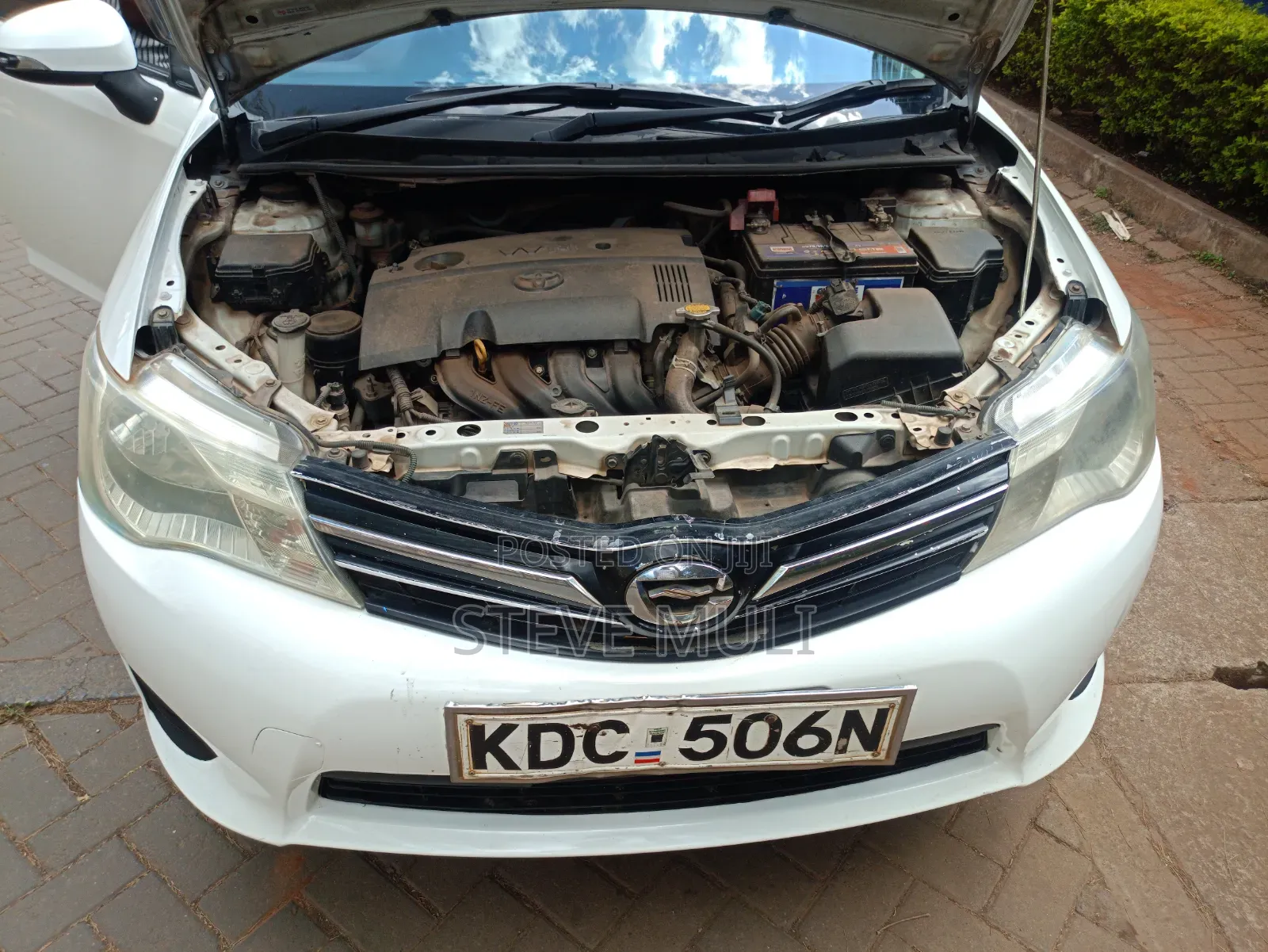 Toyota Corolla Fielder 2014 White