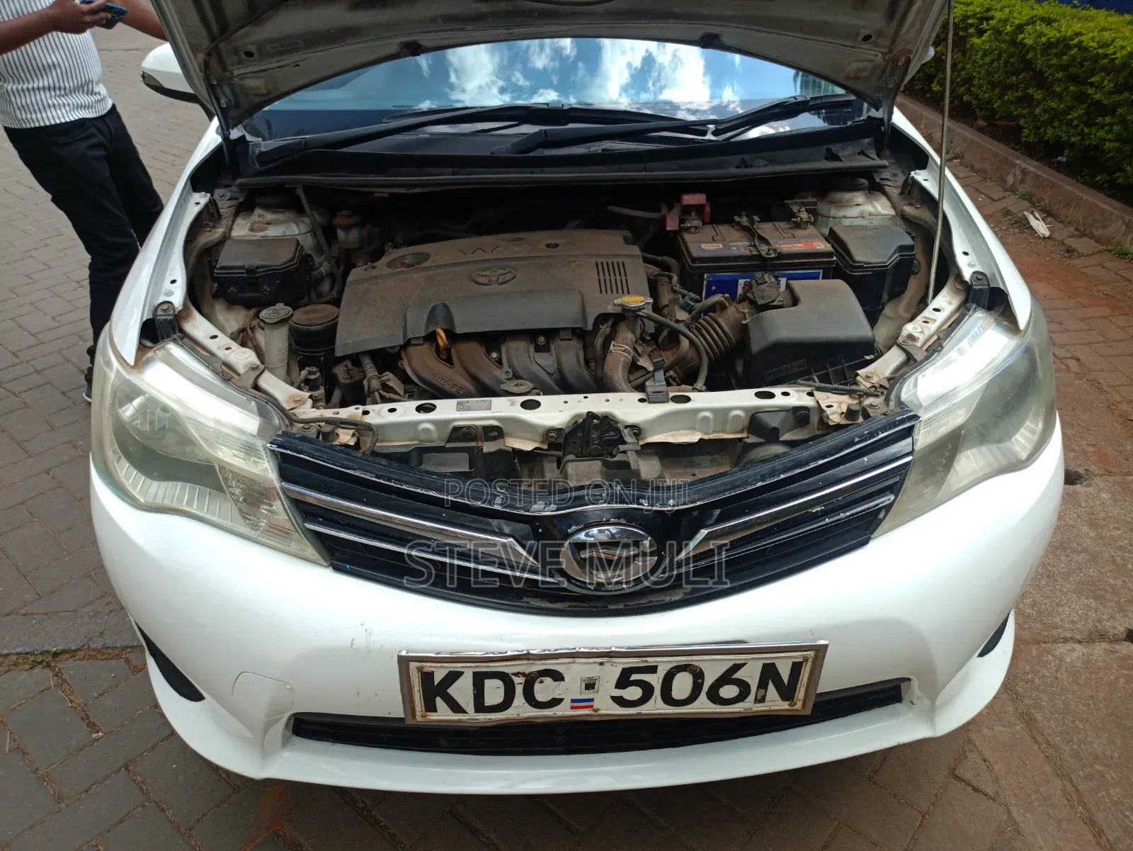 Toyota Corolla Fielder 2014 White
