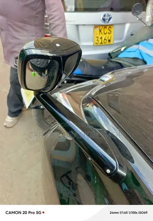 Prado 150 Bonnet Mirror Mount Directly Into Front Fender Panel
