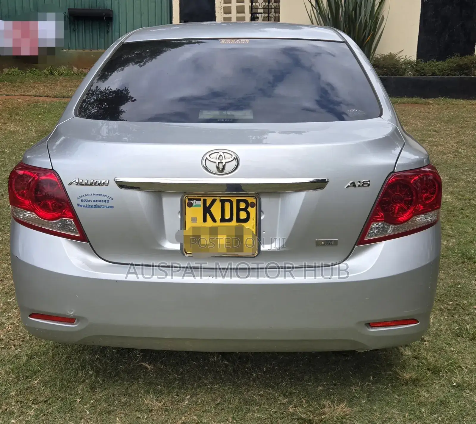 Toyota Allion 2013 Silver