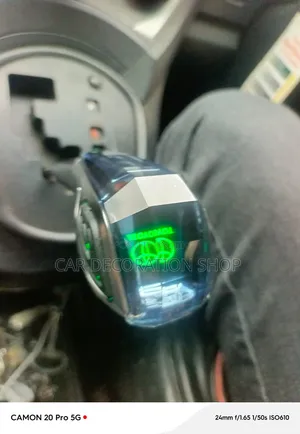 Toyota Gear Knob With Built in Touch Sensitive Led Light With Colors