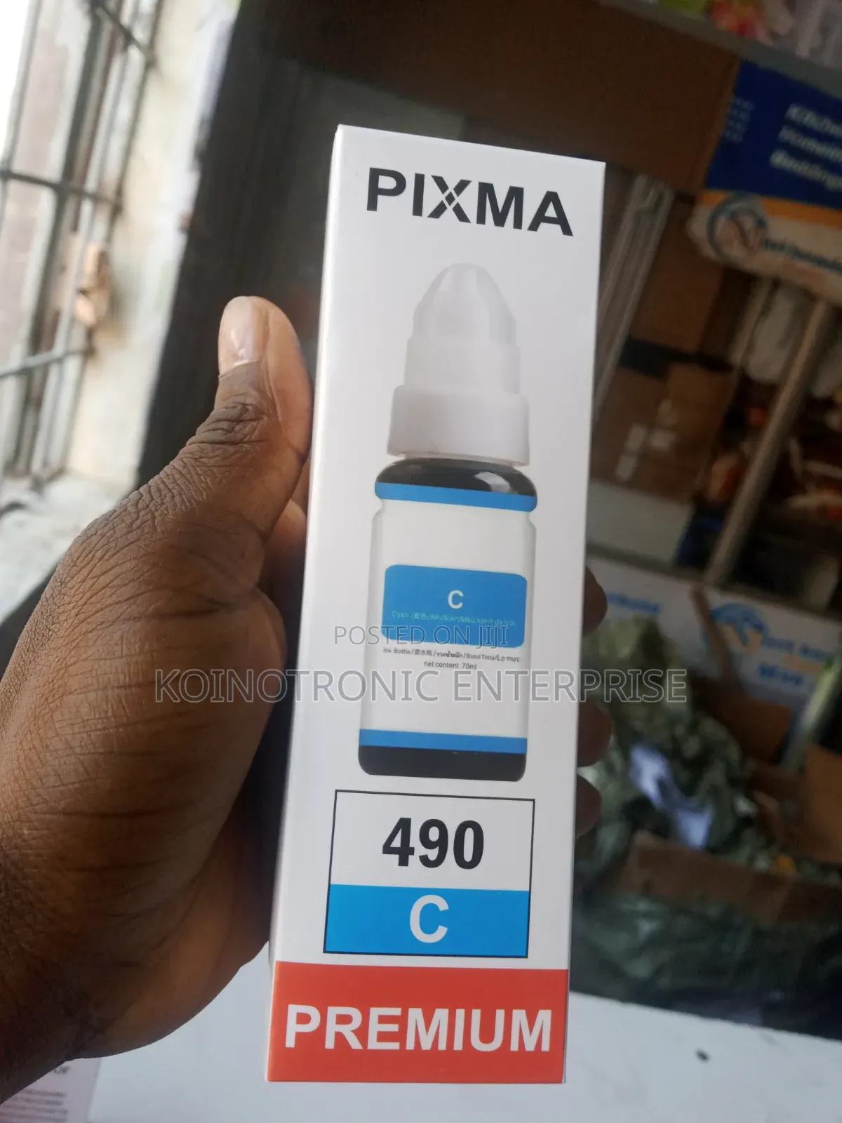 Pixma Canon 490 Ink Cyan