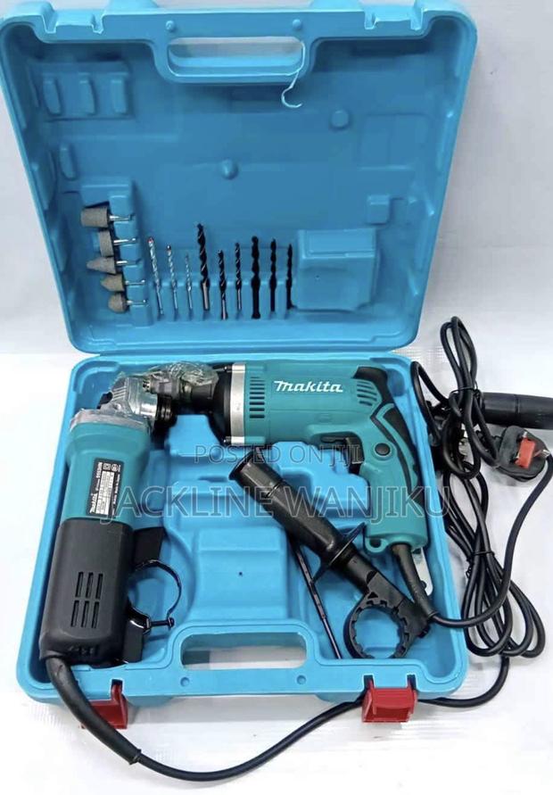 Makita Drill and Grinder Combo