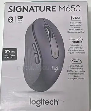 Logitech Signature M650 Wireles Bluetooth Mouse (Graphite)