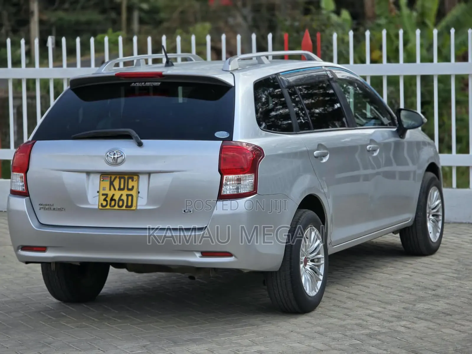 Toyota Corolla Fielder 2014 Silver
