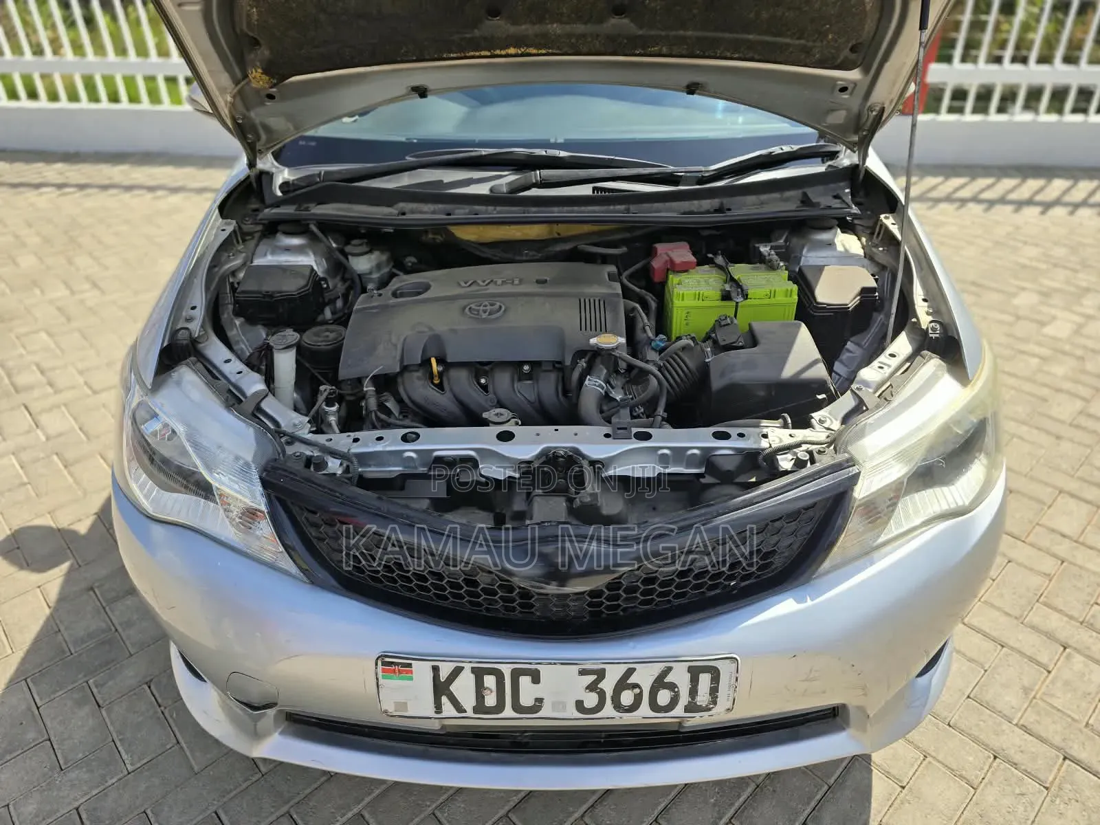 Toyota Corolla Fielder 2014 Silver