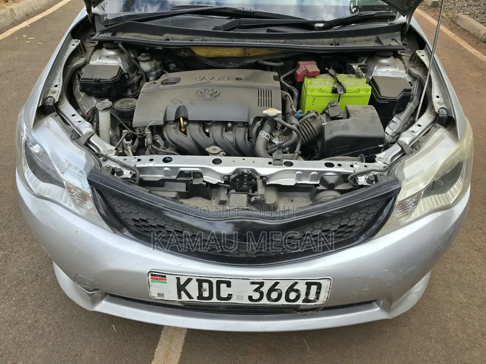 Toyota Corolla Fielder 2014 Silver