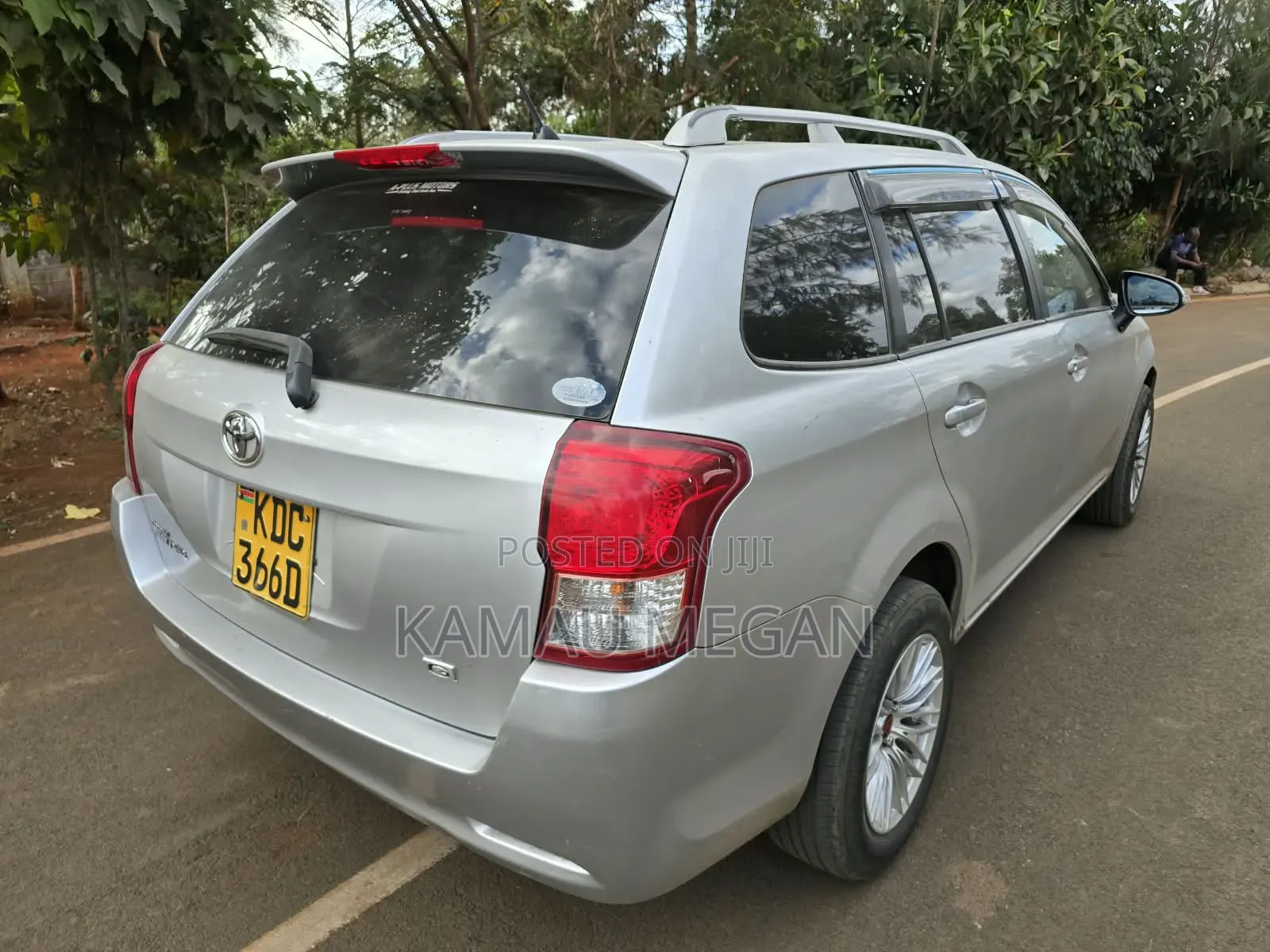 Toyota Corolla Fielder 2014 Silver