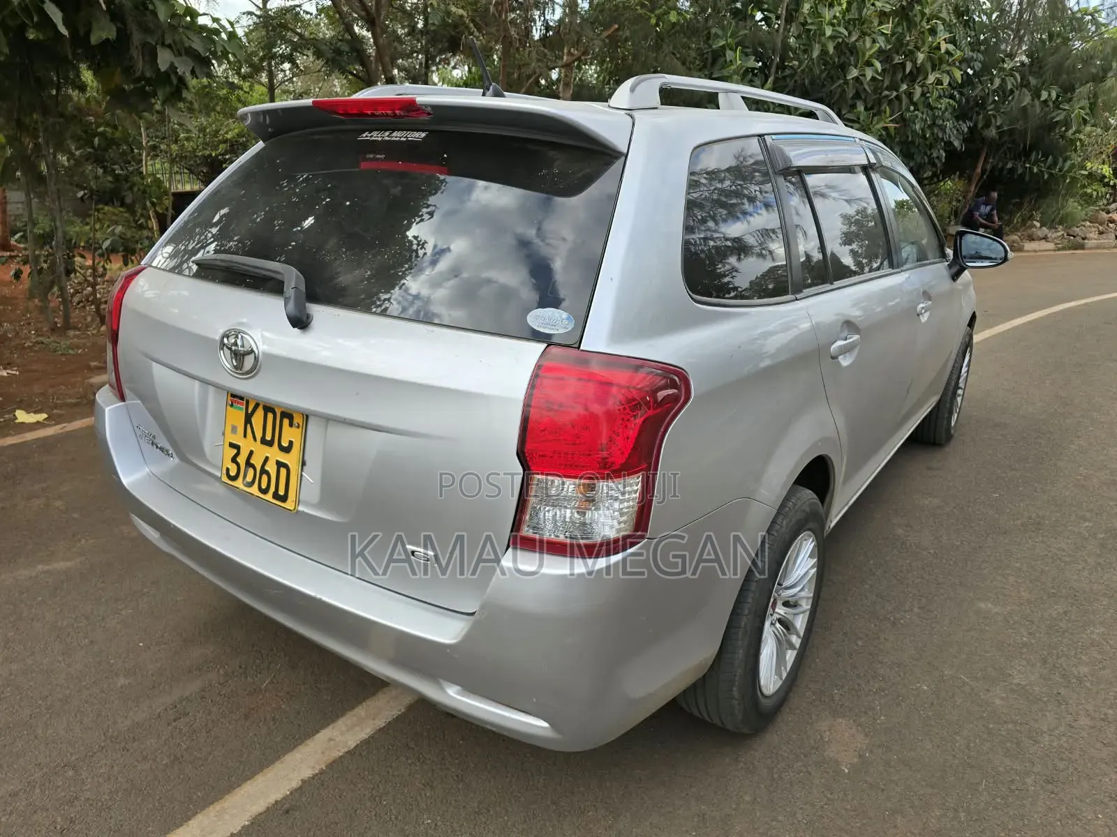Toyota Corolla Fielder 2014 Silver