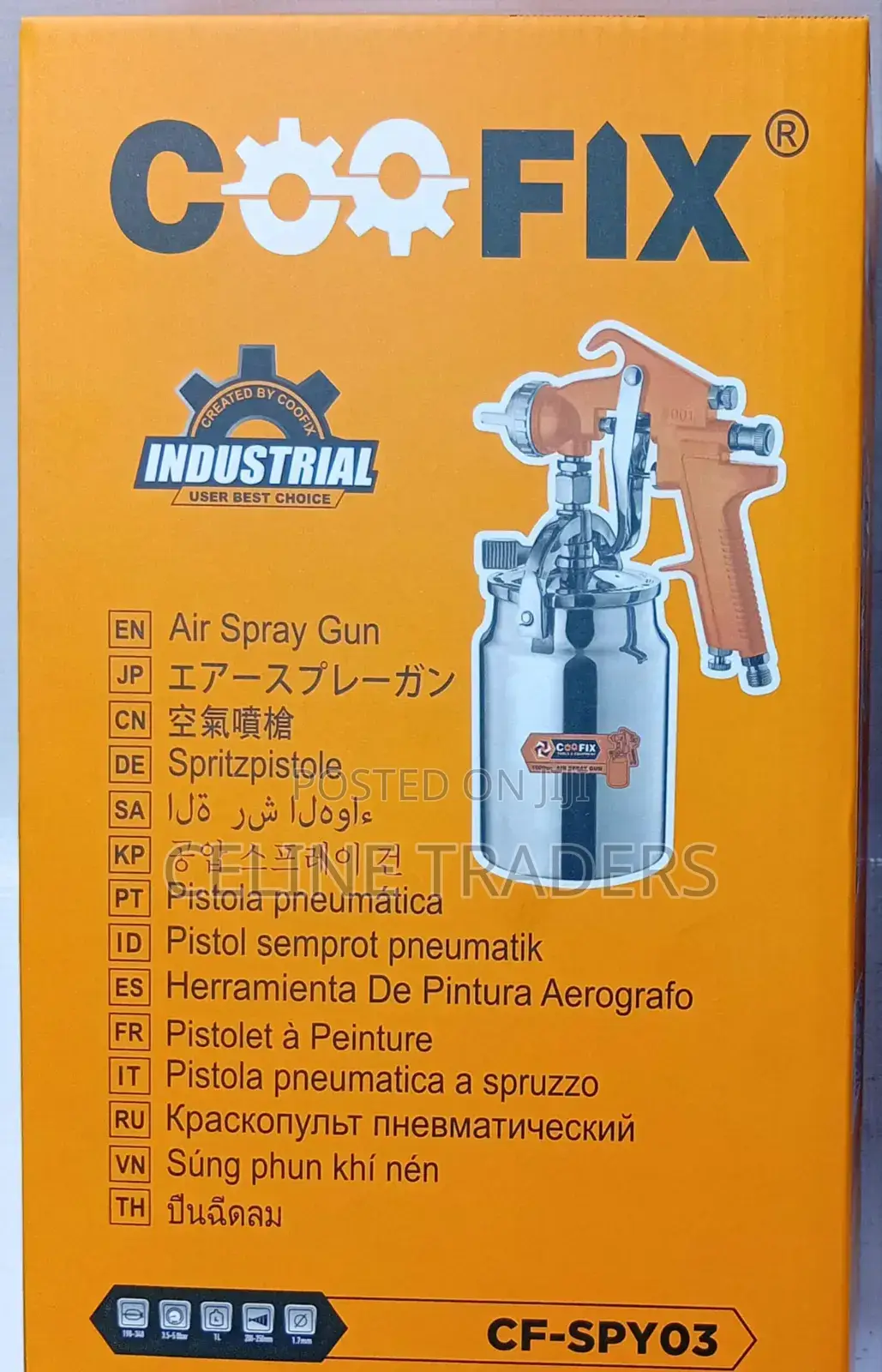 Stainless Steel Spray Gun