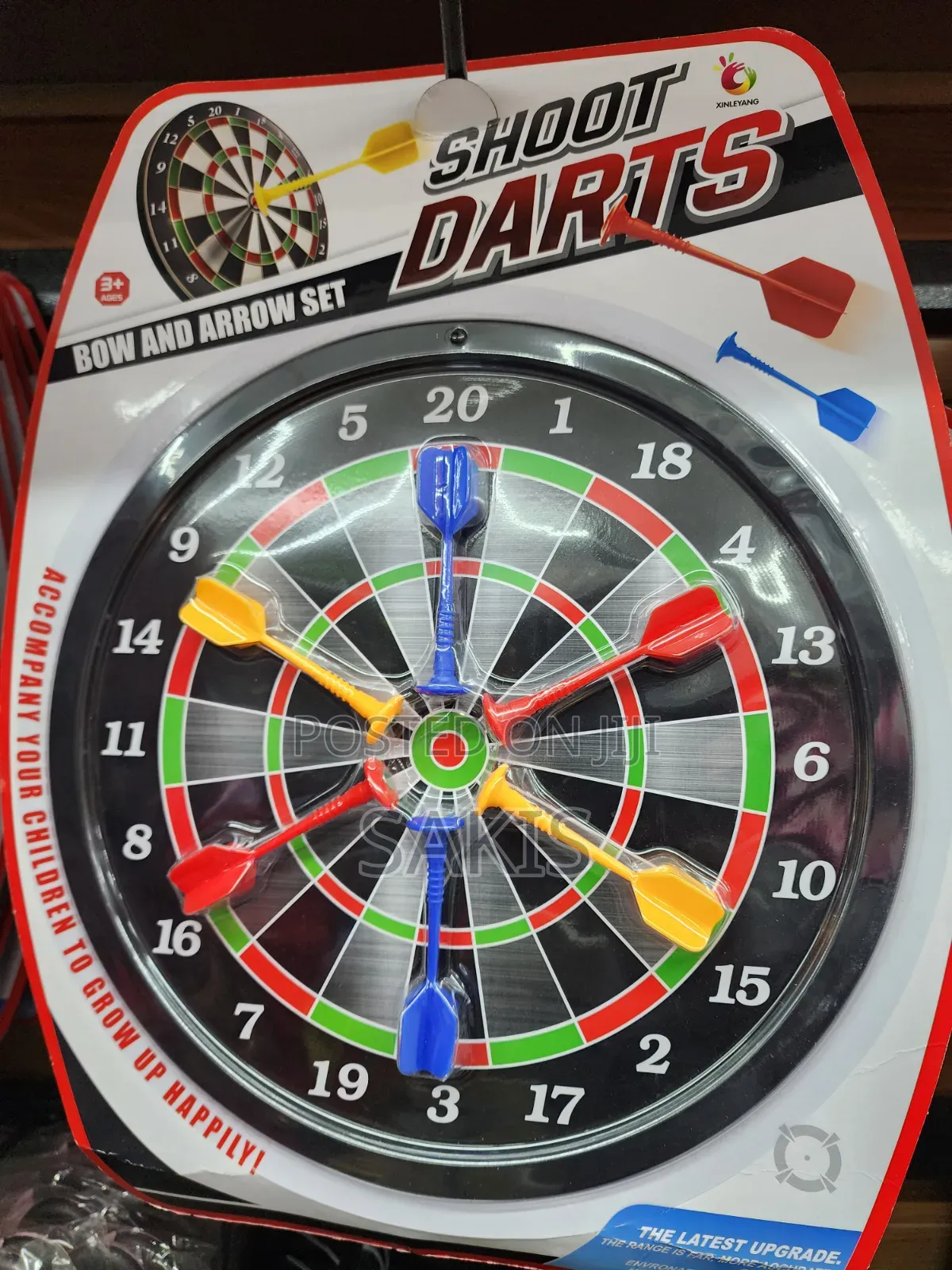 Magnetic Dartboard Set for Children! Bow and Arrow Set! Free Delivery!