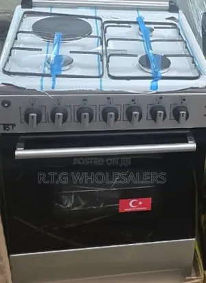 TBP Made in Turkey 60×60 Cm 
 3 Gas + 1 Electric  Turbo Fan and Silver