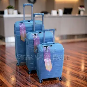 Sell-Off 3PC 3 in 1 Unbreakable Rubber Suitcase Briefcase Travel Bags