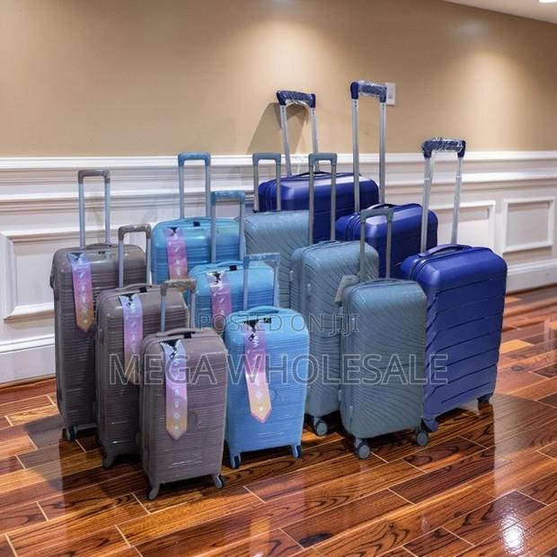 Closeout 3 in 1 Unbreakable Rubber Suitcase Briefcase Travel Bags - thumbnail 2