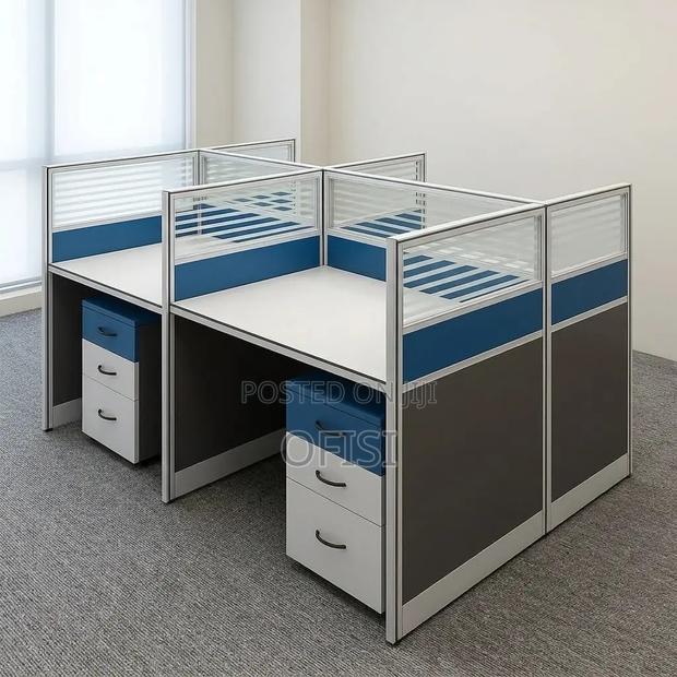 Office Workstation; Four-Person Workstation - thumbnail 2