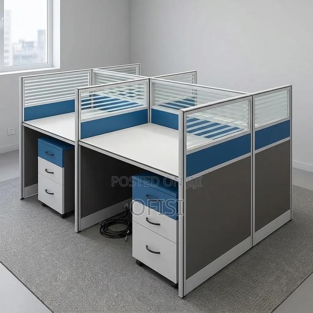 Office Workstation; Four-Person Workstation - thumbnail 3