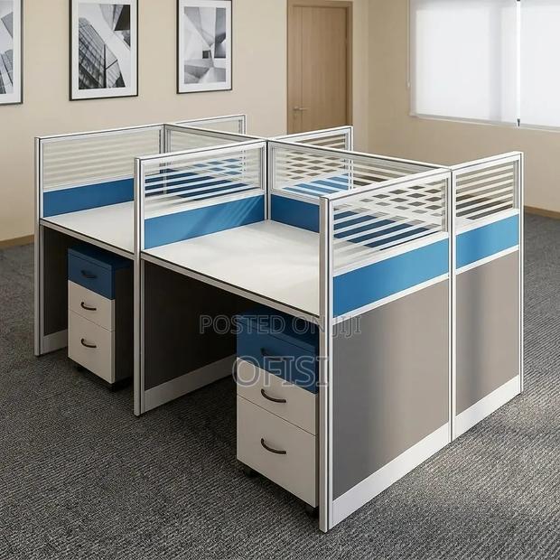 Office Workstation; Four-Person Workstation - thumbnail 5