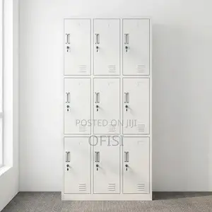 Office Cabinet; 9-Compartment Office Locker
