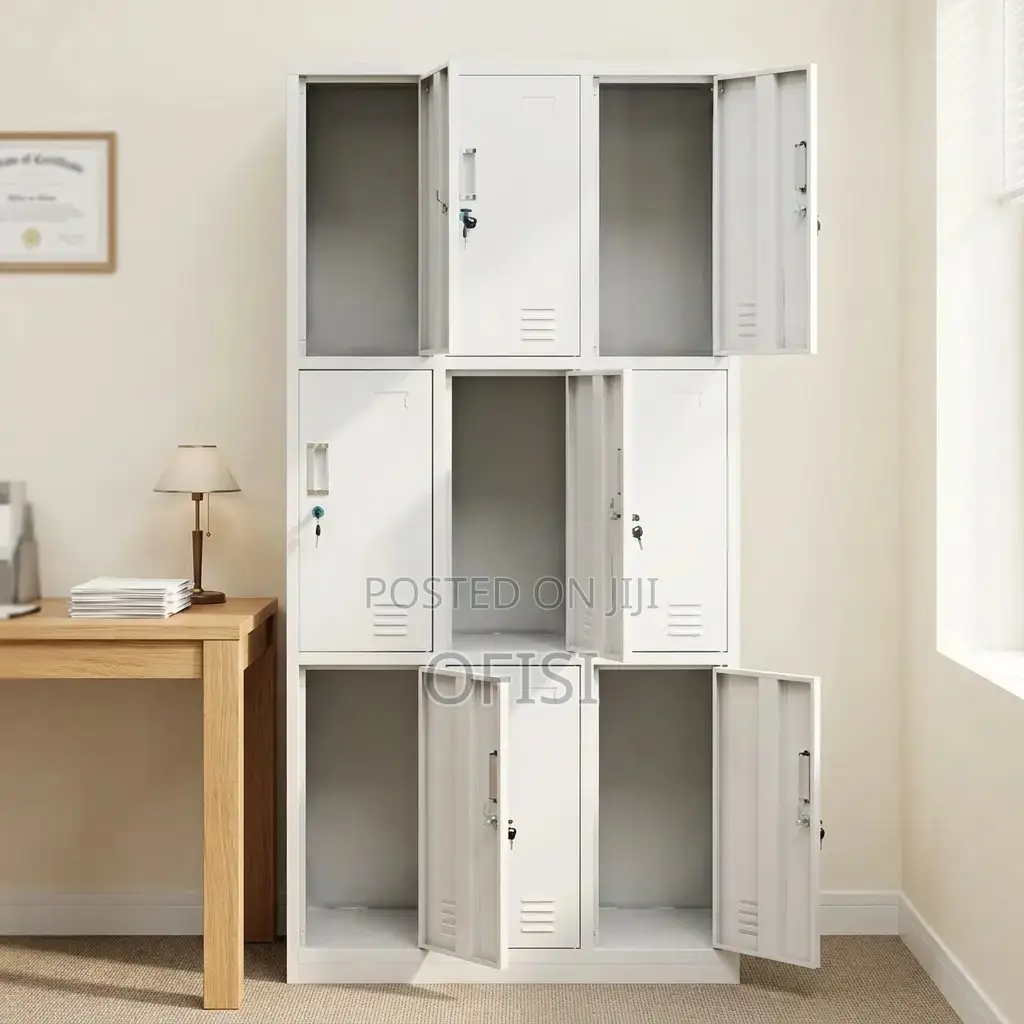 Office Cabinet; 9-Compartment Office Locker