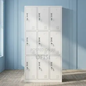 Office Cabinet; 9-Compartment Office Locker