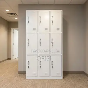 Office Cabinet; 9-Compartment Office Locker