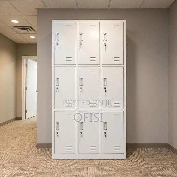 Office Cabinet; 6-Compartment Office Locker
