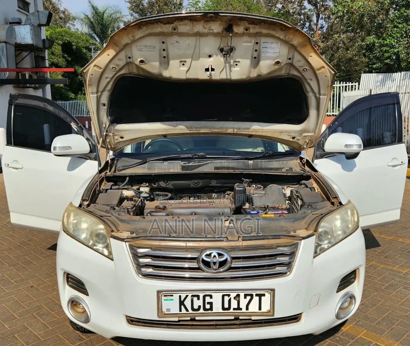 Toyota Vanguard 2009 Pearl