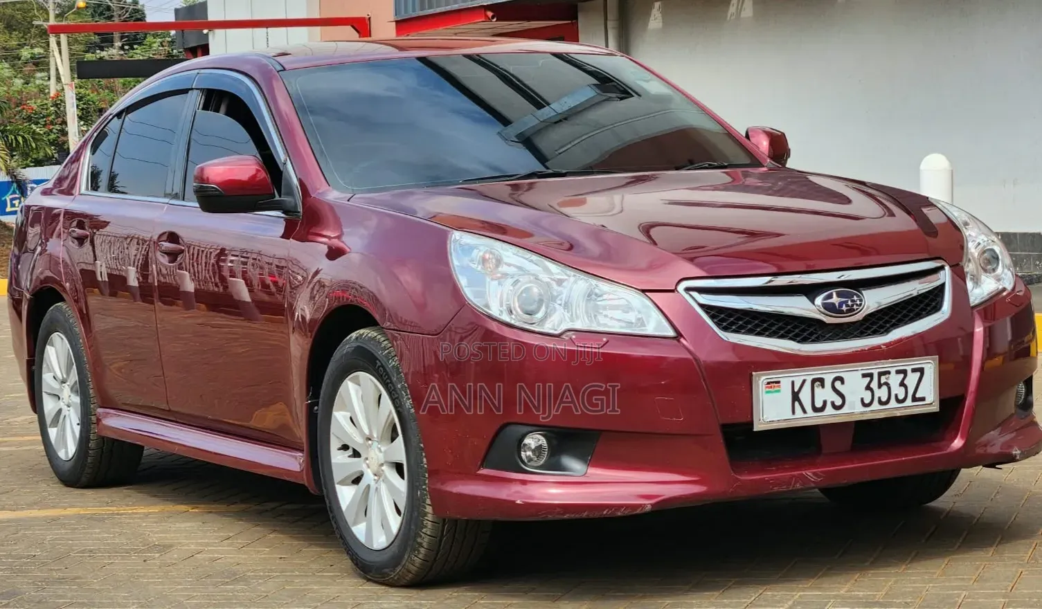Subaru Legacy 2011 Maroon