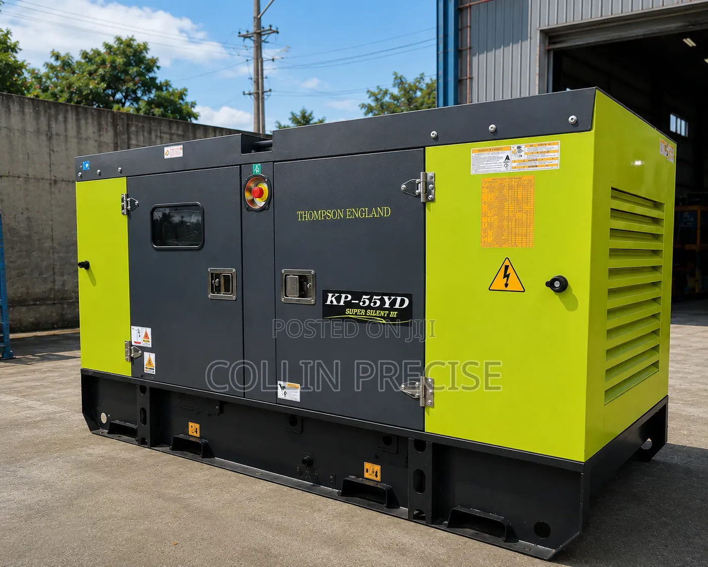 KP-55YD 4 Cylinder Diesel Generator
55 kVA / 44 kW 3phase