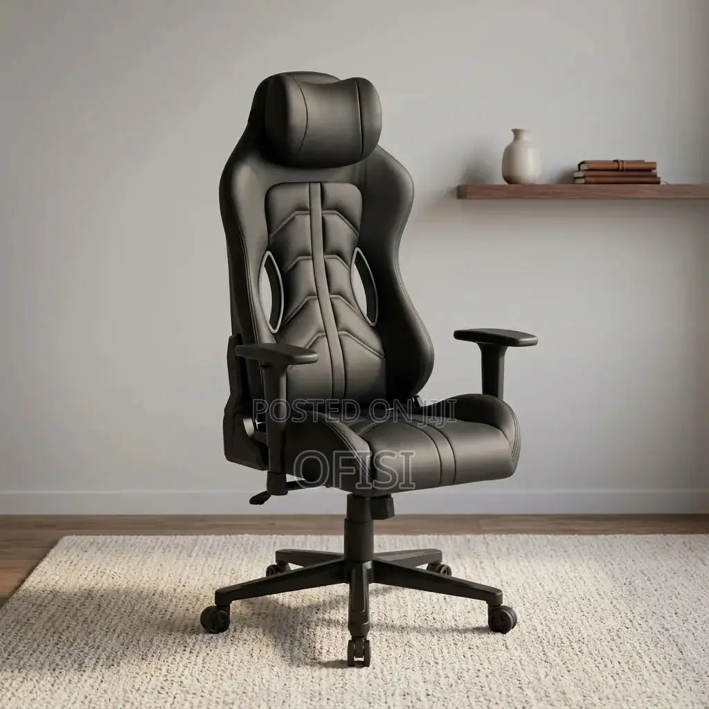 Gaming Chair; Ergonomic Leather Gaming Chair