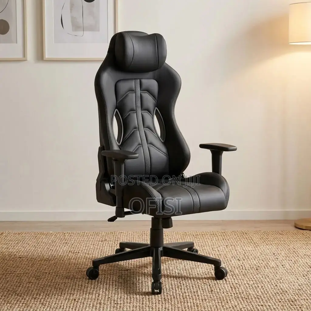 Gaming Chair; Ergonomic Leather Gaming Chair